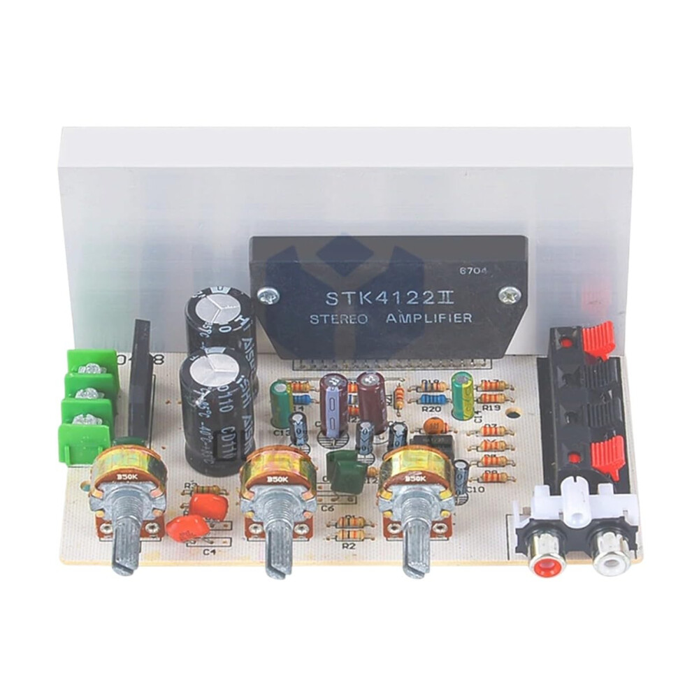 50W+50W 2.0 Channel Stereo Amplifier Board With Thick Film Subwoofer Module For Diy Audio 9053599988298