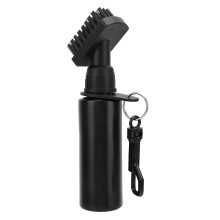 Pro Grade Golf Club Cleaning Brush Kit with Clip and 100ml Water Bottle for Scratch Deep Cleaning