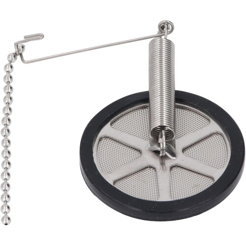 Pour Over Coffee Dripper with Reusable Stainless Steel Filter, Siphon Maker Compatible Design 1