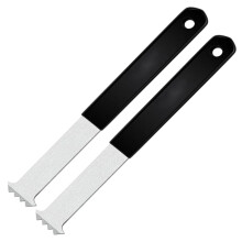 Paver Removal Tool 8.9in Brick Remover Set of 2 with Double Joint Scraper and NonSlip Grip for Garden Patio