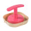 Manual Garlic Grinder and Crusher with Container, MultiVegetable Cutter, Dishwasher Safe, Pink 1