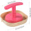 Manual Garlic Grinder and Crusher with Container, MultiVegetable Cutter, Dishwasher Safe, Pink 4