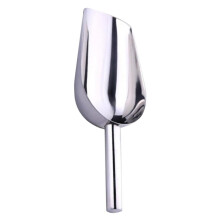 Stainless Steel Ice Scoop Large Capacity with Comfortable Grip for Kitchen, Ice Maker, 32.5x14.5x9.5cm