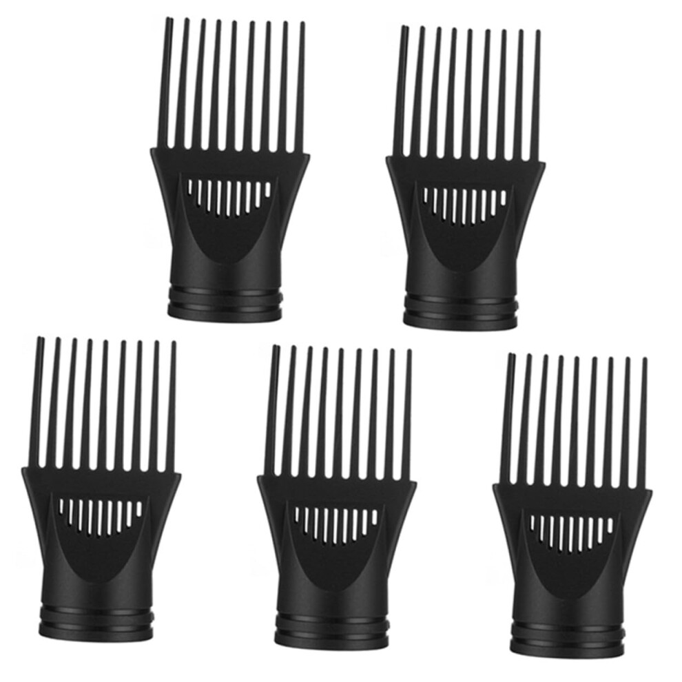 5Pcs Hair Dryer Attachments Set with Diffuser for Faster Styling, Volume and Frizz Control