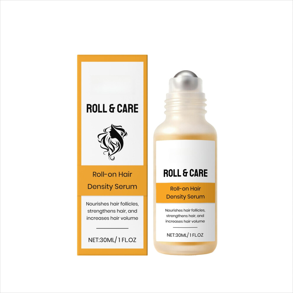 Rosemary Biotin Scalp Serum with Ginger, RollOn for Precise Root Care and Hair Growth