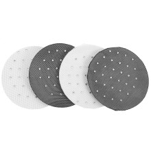 Hair Bun Cover with Breathable Mesh and Rhinestone Accent for Ballet Dancers Performance