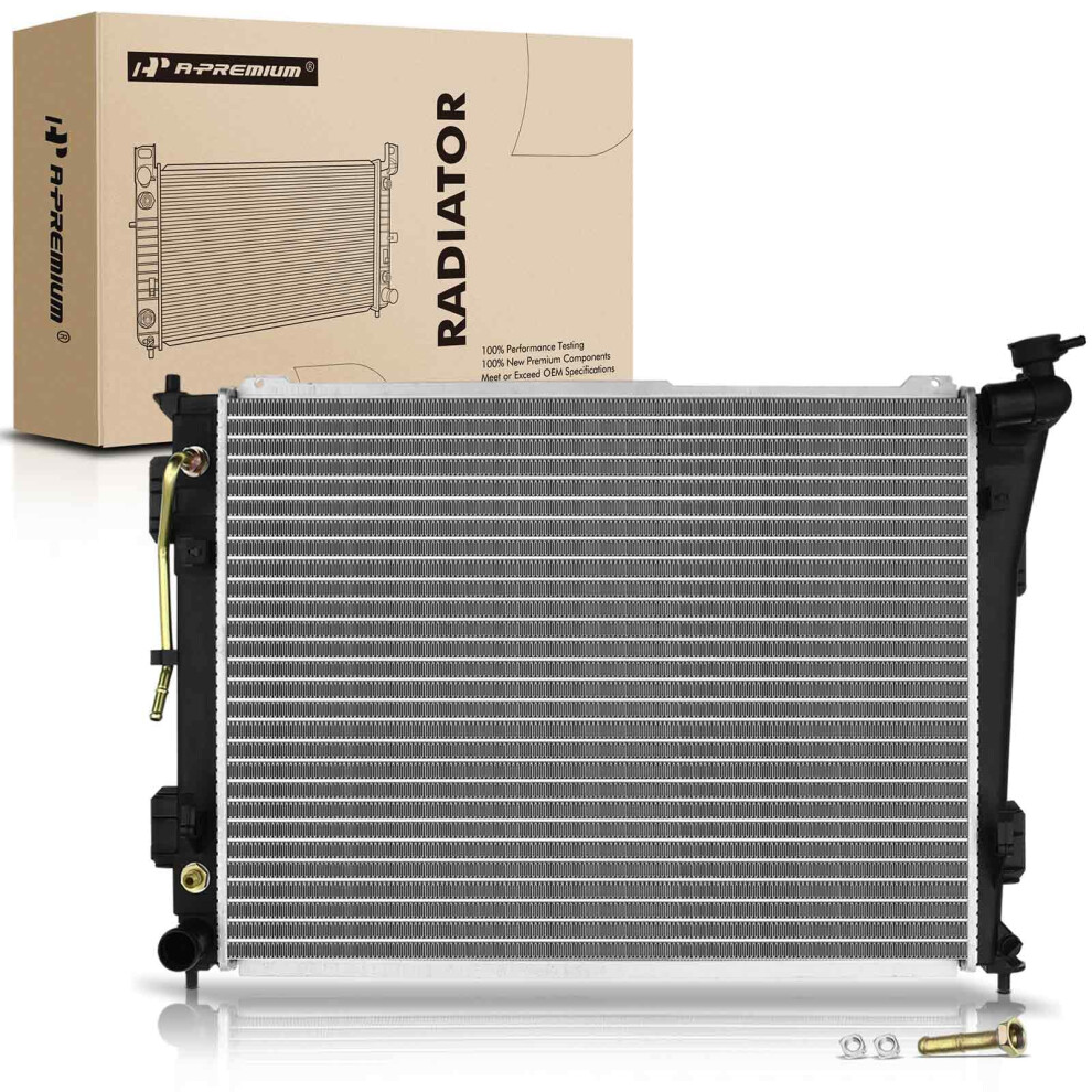 Radiator Assembly With Transmission Cooler For Hyundai Sonata Azera Kia Optima Cadenza Automatic 9455672644679