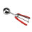 Small Red Silicone Ice Cream Scoop with Ergonomic Grip for Fruit and MultiPurpose Scooping 1