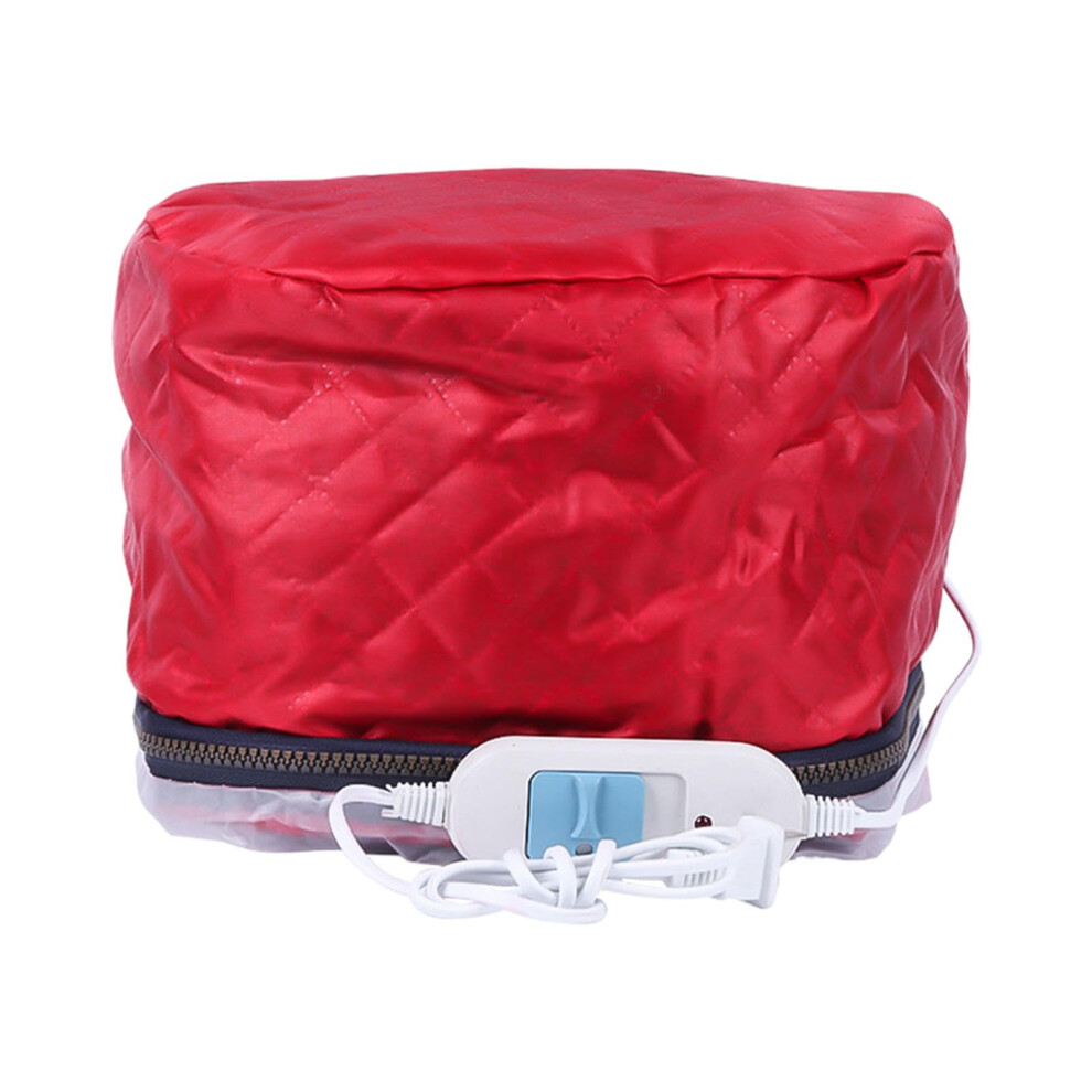 Heated Hair Cap with ThreeStage Heat Control for Deep Conditioning and Moisture Retention