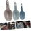 Plastic Ice Scoop and Flour Scoop Set with Ergonomic Grip for MultiPurpose Kitchen Use 4