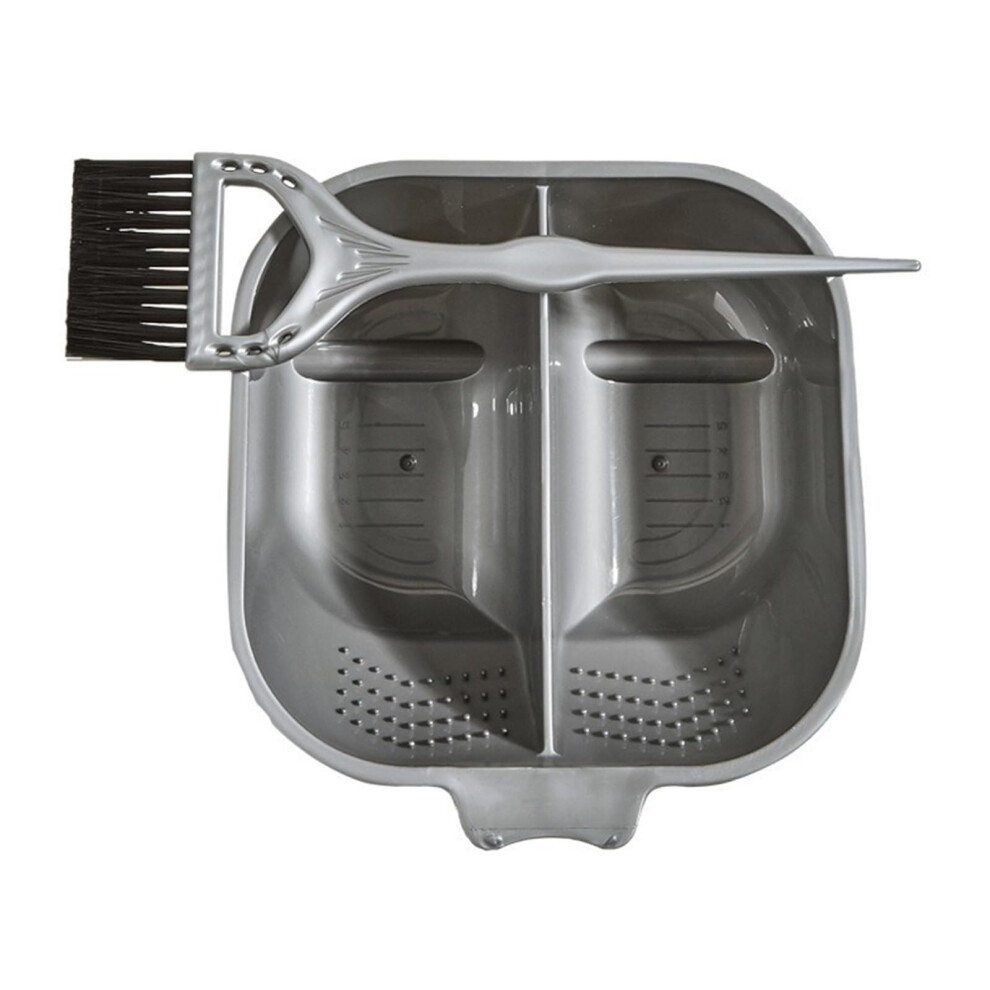 Hair Coloring Bowl Set with Brushes for Professional Hair Dye Mixing at Home and Salon
