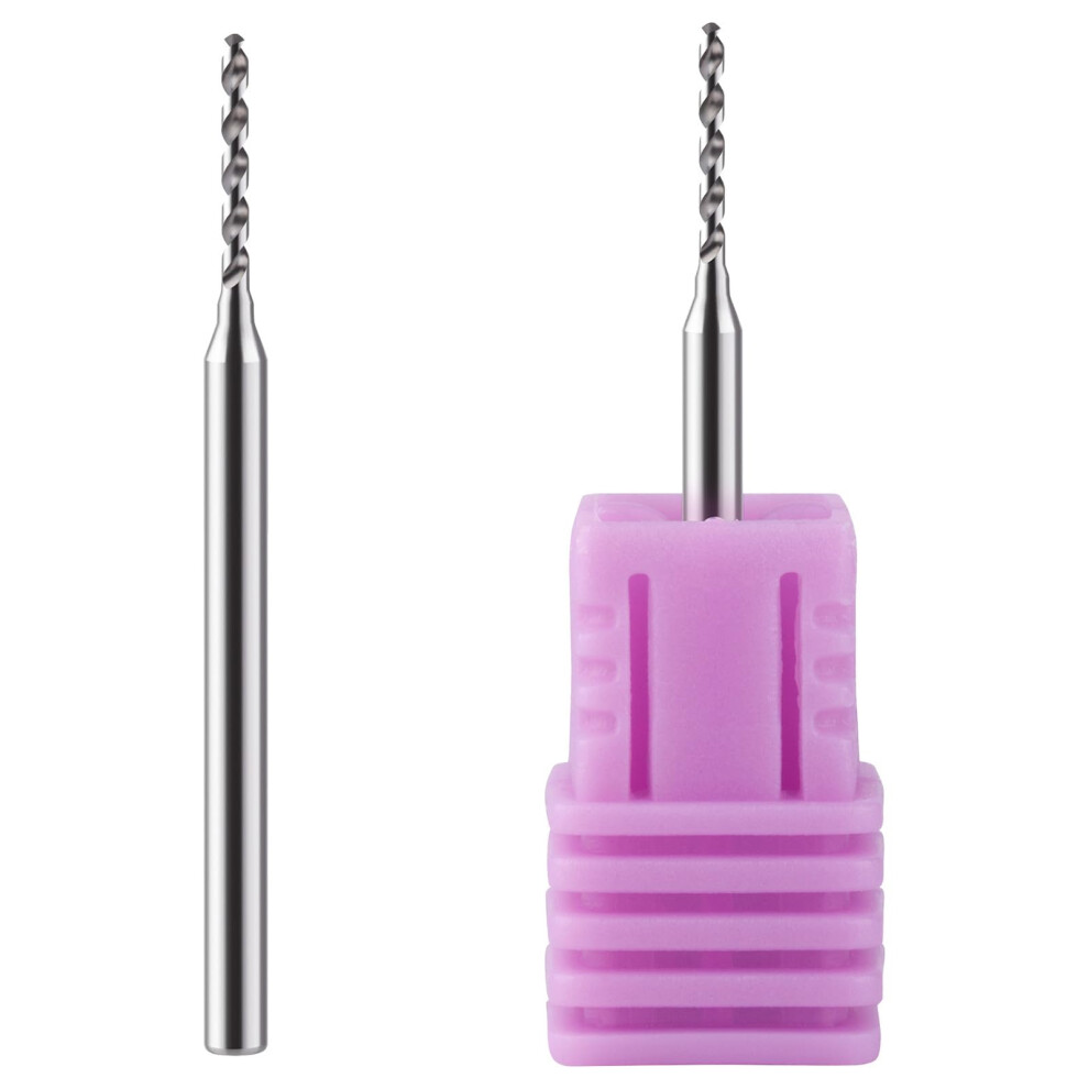 Nail Piercing Drill Bit Set Tungsten Steel for Acrylic and Gel Nails with Precise Piercing Accuracy