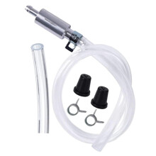 Motorcycle Brake Bleeder Kit with Check Valve for Hydraulic Clutch and Brake Fluid Transfer