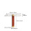 Sliding T Bevel Gauge 2Pcs Adjustable Angle Protractor with Wooden Handle for Precise Measurement 5