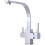 Solid Copper 3 Way Kitchen Mixer Tap with Tri Flow and 360 Swivel Spout 4