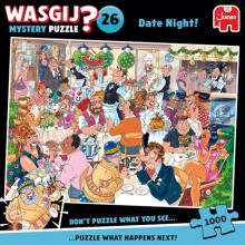 Jumbo Wasgij Mystery 26 - Date Night! 1000 Piece Jigsaw Puzzle