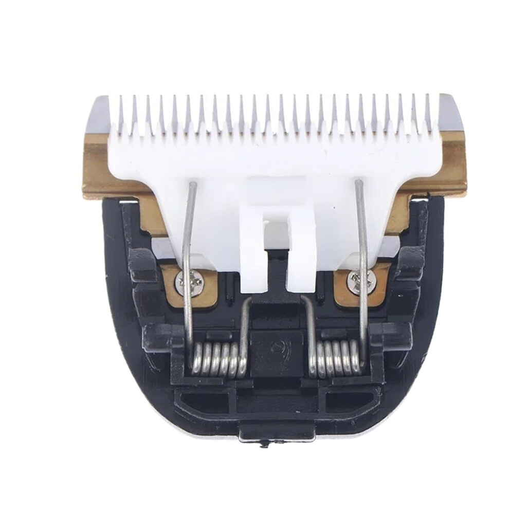 Black Ceramic Titanium Clipper Blade Replacement For Hair Trimmer, Universal Fit, Longlasting Sharpness