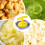 Garlic Press and Grinder with BuiltIn Container, Multipurpose Manual Vegetable Crusher Yellow 3