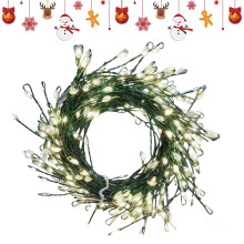 Christmas Tree Lights Warm White USB Powered LED String with Multiple Modes for Indoor Outdoor Use
