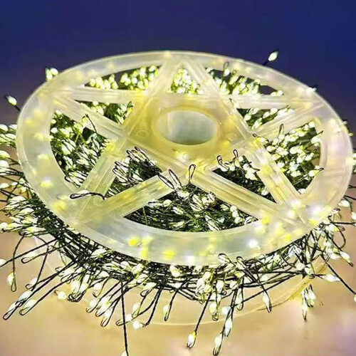 Christmas Tree Lights Warm White USB Powered LED String with Multiple Modes for Indoor Outdoor Use 1