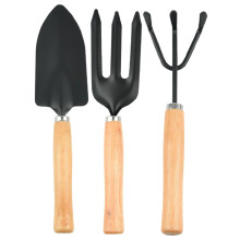 3pcs Garden Tool Set with Trowel Rake and Shovel, RustResistant Heavy Duty Tools for Planting