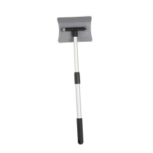 Telescopic Car Snow Shovel with Rotatable Ice Scraper for Windshield, Lightweight Stainless Steel, Random Color