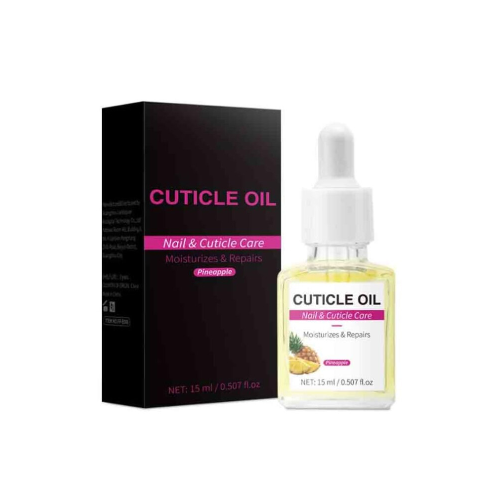Cuticle Oil for Damaged Nails with Deep Hydration and Nail Strengthener, 3PCS Vitamin Treatment