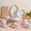 Ceramic Rice Bowl Set 5Inch DoubleEared Design Microwave Dishwasher Safe Scratch Resistant 2Pack 3