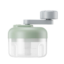 Garlic Press Hand Crank Stainless Steel Mincer for Quick Flavor Release and Easy Cleaning
