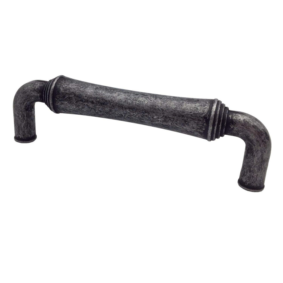Antique Pewter Cabinet Pull Handle 96Mm Center To Center Zinc Alloy For Drawer And Dresser 9455672646109