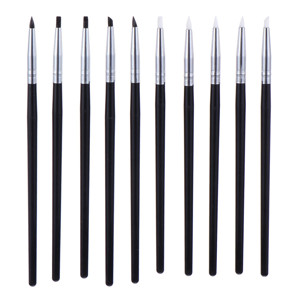 10 Pcs Soft Tip Nail Pen Nail Kits Nail Drawing Pen Salon Nail Art Tools Nail Tip Manicure Kit Nail Dotting Pen