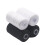 2-pack 500m Polyester Sewing Thread, Strong and Durable, Black and White, for Hand and Sewing Machines 2