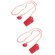 2pcs Useful Treadmill Safety Lock Durable Treadmill Safety Lock (Small Size, with White Porcelain)