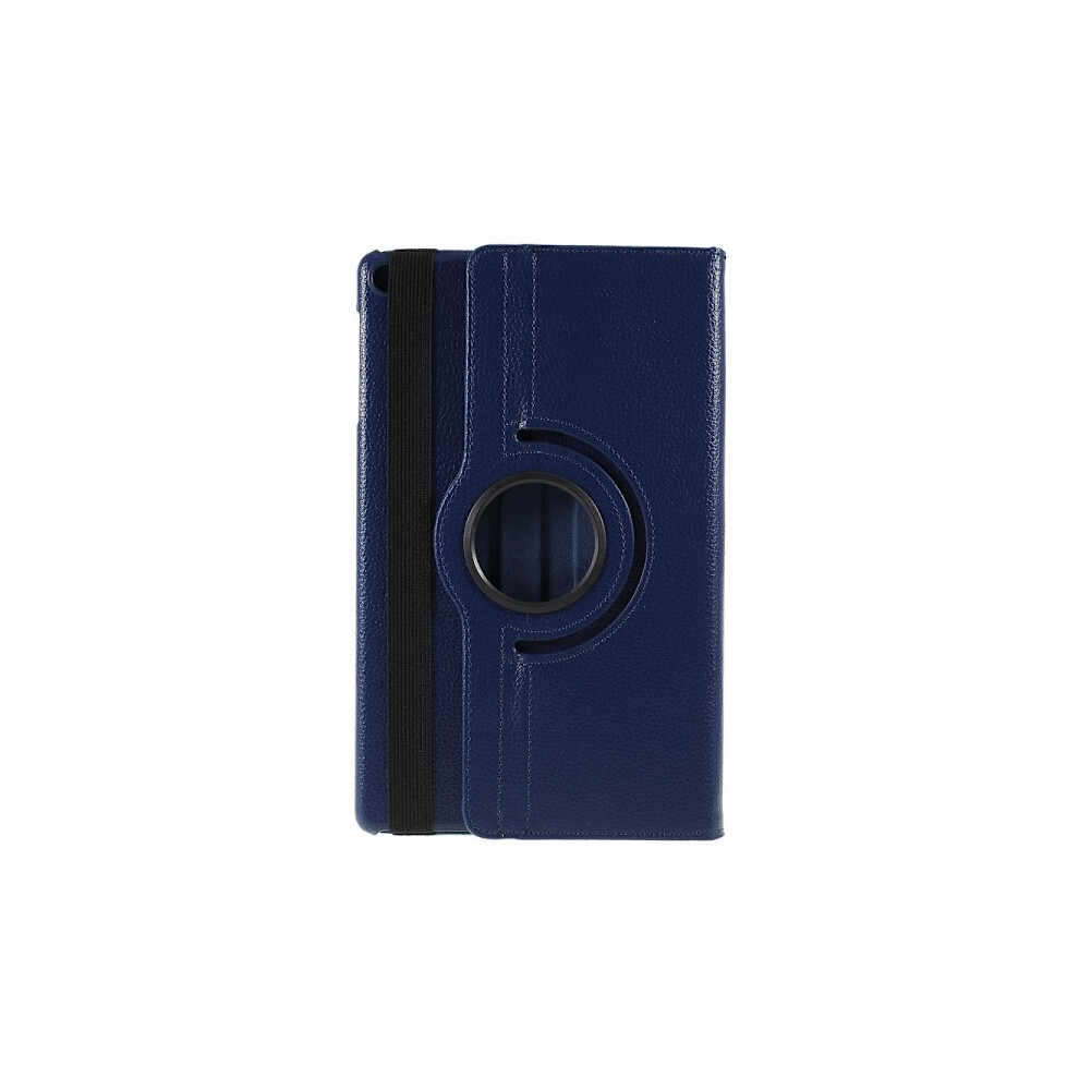 Compatible With Samsung Galaxy Tab A 10.1 (2019) - 360 Rotation Case - Dark Blue 9377112387314