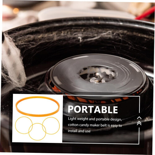 4pcs Cotton Candy Machine Belt Replacement Durable Drive Belts for Reliable Candy Making 2