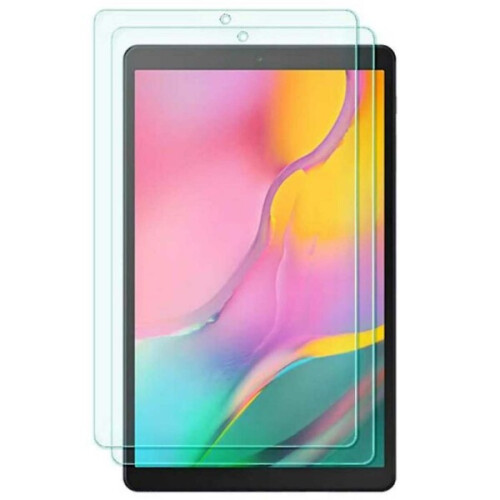 2-pack Galaxy Tab A T510 10.1" Full Coverage Screen Protector transparent