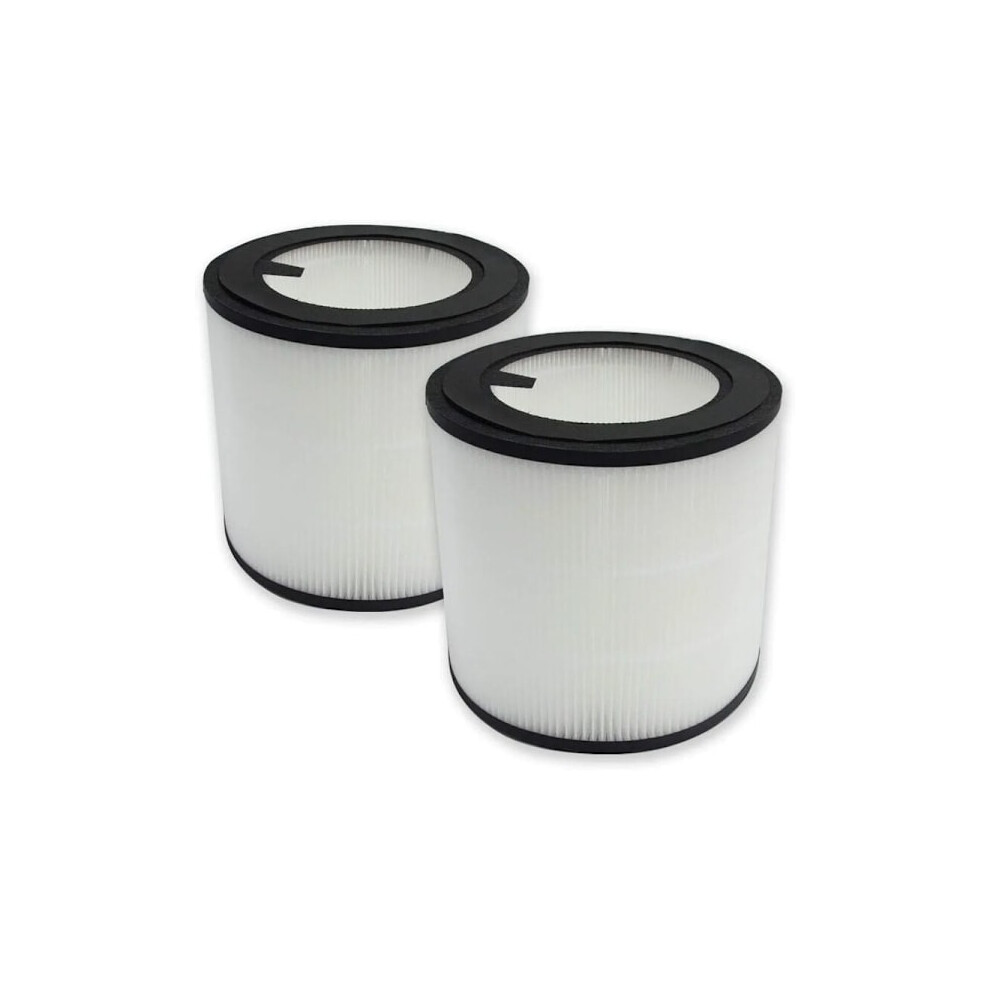 2-Pack Hepa Filters For Compatible With Philips 800 Series Air Purifiers - Ac0830/10 Ac0820/30 Ac0820/10 Ac0819/10, Part Number Fy0194/30 9377112387659