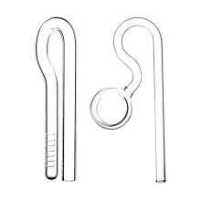 Aquarium Lily Pipe Glass Filter Inflow Outflow Set with Surface Skimmer 10mm Adjustable Flow