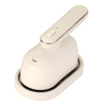 Travel Garment Steamer with Rapid Heating, Foldable Compact Design, 1000W 70ml Ivory for All Fabrics