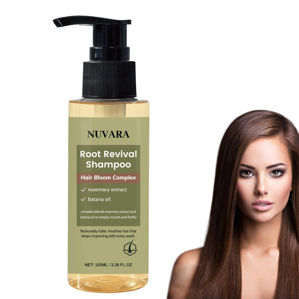 Hair Growth Shampoo for Women, Sulfate Thickening Formula with Botanical Scalp Nourishment