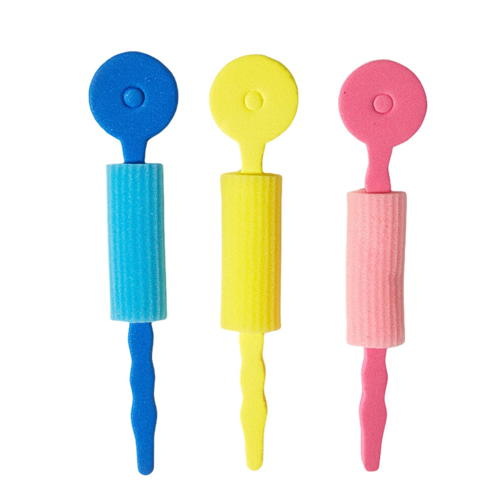 Heatless Foam Hair Rollers 3 Pack for Overnight Curls, Soft Sponge Curlers for Sleeping Women