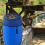 Rain Barrel Mesh Cover with Drawstring for Clean Water, Durable Netting Screen Filter 100cm 2