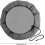 Rain Barrel Mesh Cover with Drawstring for Clean Water, Durable Netting Screen Filter 100cm 5