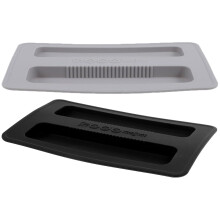 Household Toast Toaster Grill Two-piece Silicone Dust Cover 2pcs (grey + Black) Home Silica Gel Covers Top Lid