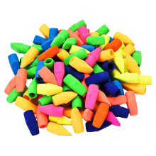 Pencil Top Erasers Multicolor Pencil Erasers Toppers Correction Supplies Pencil