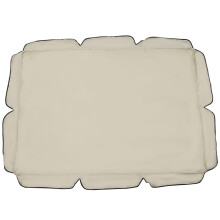 Swing Canopy Replacement Cover for Outdoor Patio Garden Porch Swing (Beige)