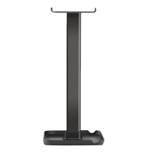 Universal Headphone Holder Stand with Wide Base, Detachable Design, Holds Phone & Headphones, Display Hanger for Desk