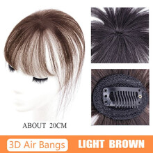 Synthetic Topper Hairpiece False Bang Clip-In Bang Extension Ha A2