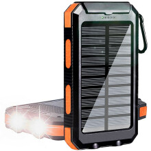 2023 Super Powerful USB Portable Charger Solar Power Bank For Cell Phone tablets