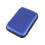 2.5" Nylon Hard Disk Carry Bag External Hard Drive Disco Case Cover Electronics Cable Storage Organizer Case(Blue) 3